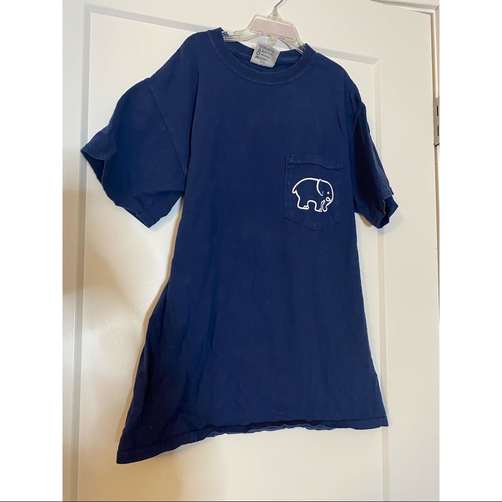 Navy Blue Ivory Ella Short Sleeve tshirt
